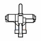 Danfoss 061L1219 STF-2011G3 ოთხსვლიანი კლაპანი 7/8"-1 1/8"