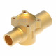 Danfoss TEH Expansion Valve Body - Straight Type, 1 1/8" x 1 3/8" ODM Solder - Part No: 067G4003