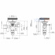Danfoss TGE Thermostatic Expansion Valve - R134a / R513A, Externally Equalized, Balanced Port, 5/8" x 7/8" Solder - 24 kW - Part No: 067N5157