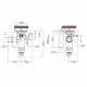 Danfoss TGE Thermostatic Expansion Valve - R134a / R513A, Externally Equalized, Balanced Port, 5/8" x 7/8" Solder - 29 kW - Part No: 067N5159