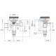 Danfoss TGE Termostatik Genleşme Valfi - R410A, Dış Dengeli, Dengeli Port, 7/8" x 1 1/8" Lehimli - 68 kW - Parça No: 067N9212