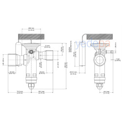 Danfoss TGE ტრვ (ტერმორეგულირებადი ვენტილი) - R410A, გარე გათანაბრებით, დაბალანსებული პორტი, 1 1/8" x 1 3/8" სარჩილავი მიერთება - 161 kW - არტიკული: 067N9219