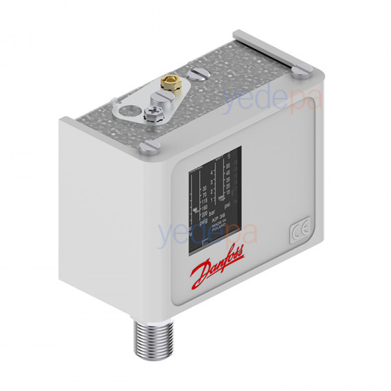 Danfoss KP36 Pressure Switch 060-110866 – SPDT, 2 - 14 bar, Automatic Reset, IP30
