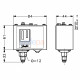 Danfoss KP5 პრესოსტატი (წნევის რელე) 060-117366 – SPDT, 8 - 32 bar, ხელით გადატვირთვა, IP30