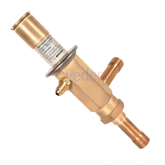 Danfoss CPCE 15 Sıcak Gaz Baypas Regülatörü – 5/8" ODF, Pilot Kontrollü, 0-6 bar Ayar Aralığı
