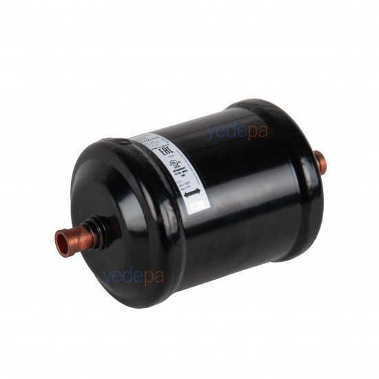 Danfoss DMB 163S Bi-Flow Filter Drier – 023Z1476, 3/8 inch ODF Solder, Heat Pump Bi-Flow Filter Drier
