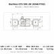 Danfoss ETS 50C-28 ელექტრონული ტრვ (034G7702) | 28 mm (1 1/8") ODF | ~200 kW R404A | R410A/R404A/R134a