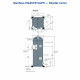 Danfoss MLZ076T4LP9 Scroll Compressor (121L8654) | 10 HP | 29,177 W (99,610 BTU/h) Cooling Capacity | R404A / R448A / R449A / R452A | 3 Phase 380-415V
