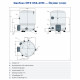 Danfoss MTZ 056-4VM Hermetic Reciprocating Compressor (MTZ56HL4BVE) - 96.13 cm³, 5 HP, 50,744 BTU/h, 2 Cylinders, R404A/R134a/R452A, 400V 3 Phase 50Hz