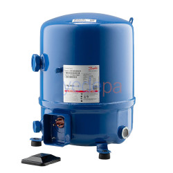 Danfoss MTZ64-4VI Hermetic Reciprocating Compressor (MTZ64HM4CVE) - 107.71 cm³ Displacement, 5 1/3 HP, 16,663 W, 380V, R134a/R404A/R407C