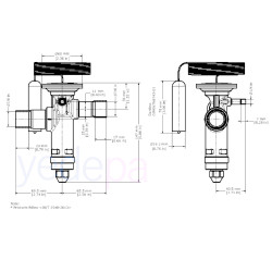 Danfoss Sıcak Gaz Bypass Regülatörü TGHE Modeli 067N8321