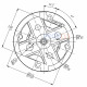 Domel 463.3.201-11 Vacuum Cleaner Motor 1600W