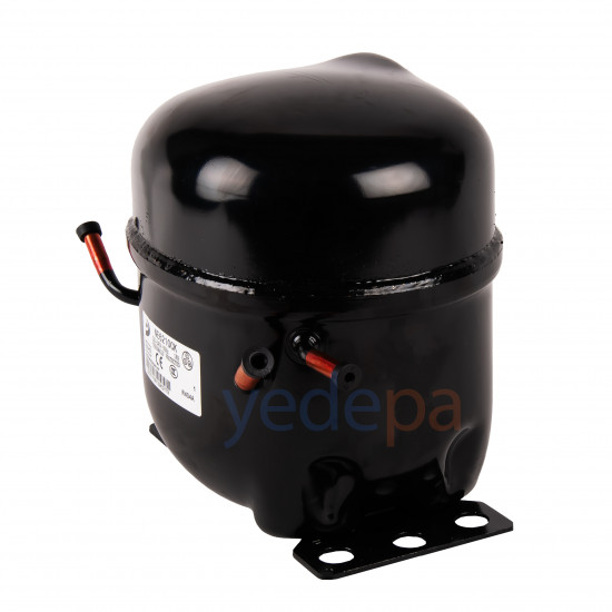 Donper NE6210CK 3/8 HP R404A Medium/High Temperature Commercial Refrigeration Compressor – CSIR Motor, 220-240V 50Hz, 1250W Capacity