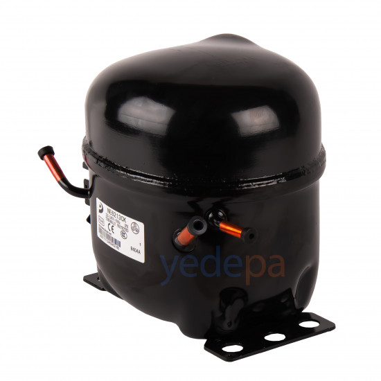 Donper NE6213CK 1/2 HP R404A საშუალო/მაღალი ტემპერატურის სავაჭრო სამაცივრო კომპრესორი – CSIR ძრავით, 220-240V 50Hz, 1750W სიმძლავრით