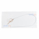 Flat Plate Evaporator Rollbond with Capillary Tube 930 X 440