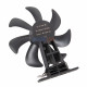 EC Q FAN 8W - 85-265VAC, 1550 RPM ენერგოეფექტური ფეხებიანი გაგრილების ვენტილატორი