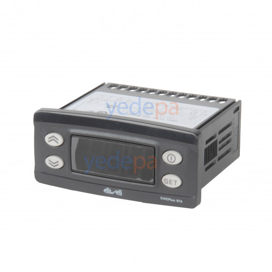 Eliwell EW 974 Plus ციფრული თერმოსტატი ორი დატჩიკით