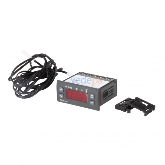 Eliwell EW974 Grey ციფრული თერმოსტატი ორი დატჩიკით