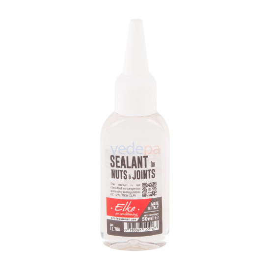 ELKE 11.708 Sealing Liquid for Threads and Fittings 50 ml – Sealant for Nuts & Joints (Made in Italy)