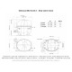 Embraco NEU 6210 Z Refrigerator Compressor (Hermetic Compressor) – 1/2 HP, R134a, HBP, 1,231 W / 4,200 BTU/h, 220-240 V