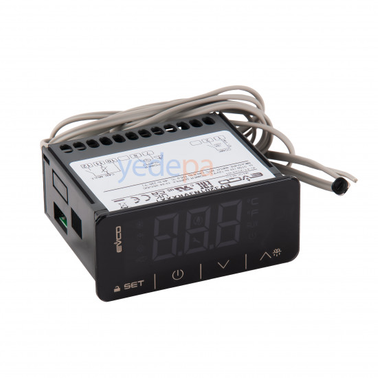 Evco EV3201N3 Touch Screen Digital 12-24 Volt DC Thermostat