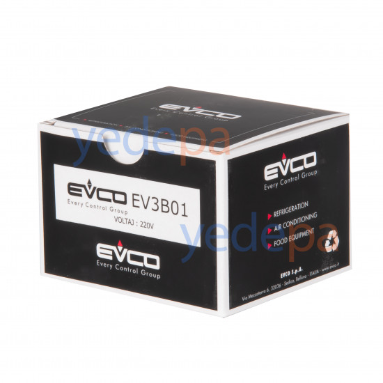 EVCO EV3B01 ციფრული თერმოსტატი სენსორული ეკრანით