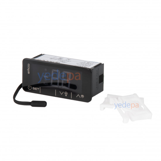 Evco EV3L21 Touch Digital Refrigeration Thermostat