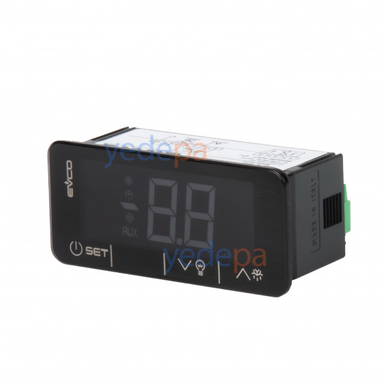 Evco EV3L21 Touch Digital Refrigeration Thermostat