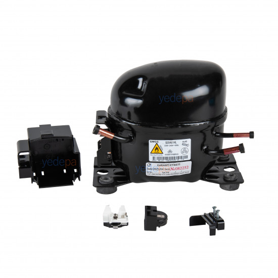 GMCC SZ59E1HL 1/8 HP R600a მაცივრის კომპრესორი (95W - 82 K.cal)