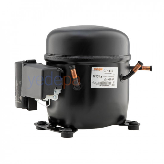 Cubigel Gp 14 Tb 3/8 HP Refrigerator Compressor R134A