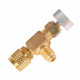 HC-1222 ფრეონის დამუხტვის საკონტროლო ვენტილი 1/4" - 1/4"