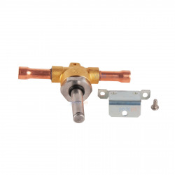 Hongsen 1068-4 Solenoid Valve 1/2" ODF Brazed (10 Series, Without Coil)