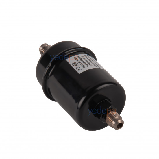 Hpeok PKEK-032 Liquid Line Filter Drier | 1/4 inch SAE Flare, Solid Core | R134a, R22, R407C, R404A, R507, R502 Compatible