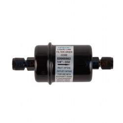 Hpeok PKEK-032 Liquid Line Filter Drier | 1/4 inch SAE Flare, Solid Core | R134a, R22, R407C, R404A, R507, R502 Compatible
