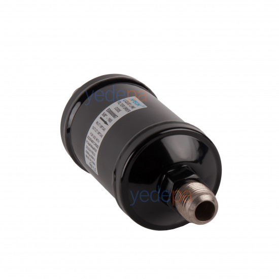 Hpeok PKEK-165 Liquid Line Filter Drier | 5/8 inch SAE Flare, Solid Core | Compatible with R134a, R22, R407C, R404A, R507, R502