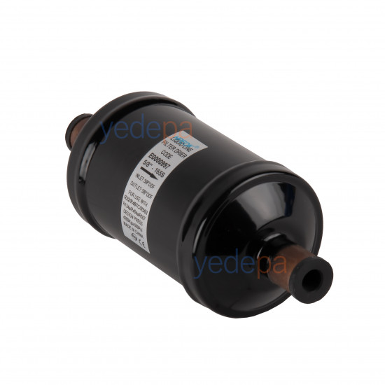 Hpeok PKEK-165S Liquid Line Filter Drier | 5/8 inch ODF Solder, Solid Core | Compatible with R134a, R22, R407C, R404A, R507, R502