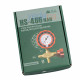 HS-466 NAH Single Manifold Gauge - High Pressure Gauge | R134, R22, R410, R404