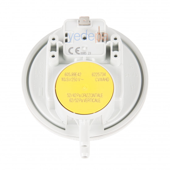 Huba Control 605.99E42 Combi Boiler Air Pressure Switch (Horizontal 52/42 Pa - Vertical 62/52 Pa)