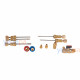Valve Core Replacement Kit for Pressurized (Gas-Charged) HVAC/R Automotive A/C Systems