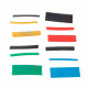 Heat Shrink Tubing Set - 530 Pieces, 45mm Length, Various Diameters and Colors