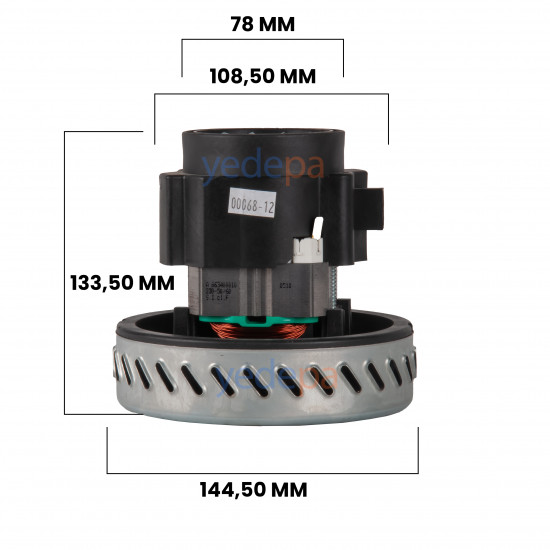 Karcher, LG, Samsung RB-50 მტვერსასრუტის ვაკუუმ მოტორი - 1200W