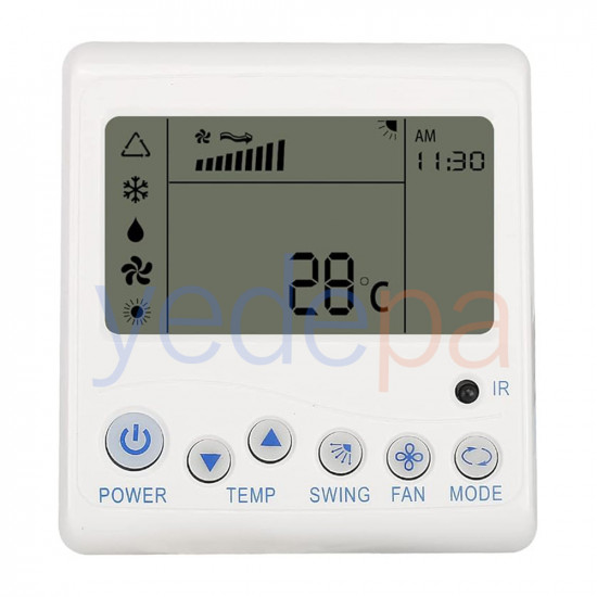 QD-U12A Universal Air Conditioner PCB (Control Board / Main Board) and Remote Control Set