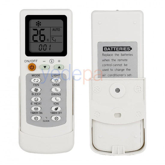 QD-U12A Universal Air Conditioner PCB (Control Board / Main Board) and Remote Control Set