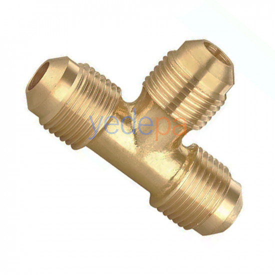 3/8 AC Pipe Connection Flare Union Tee