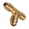 1/4 AC Pipe Connection Flare Union Tee