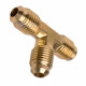 3/8 AC Pipe Connection Flare Union Tee