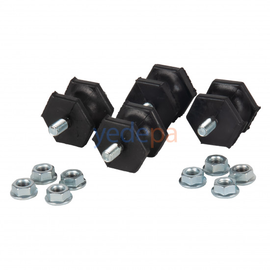 Air Conditioner Bracket Anti-Vibration Rubber Pad 35x30x2 (Pack of 4)