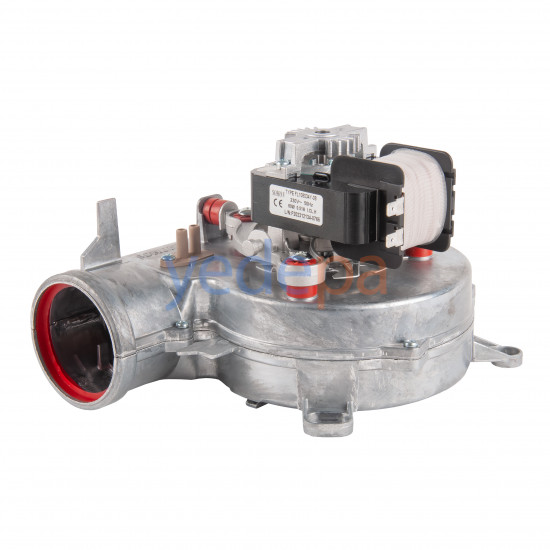 Combi Boiler Flue Fan Motor – SOHON FL108034Y-08, 230V, 60W – Compatible with Vaillant VUW Plus / Turbotec