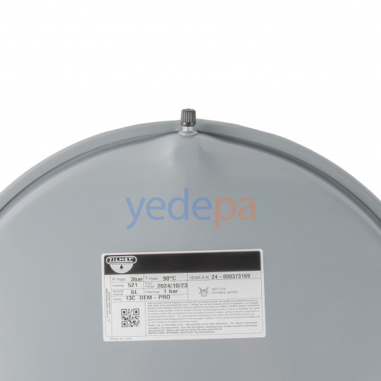 Kombi Genleşme Tankı 6 LT M14 - Baxi, Baymak, Westen, Chappee, Lambert, Falke Uyumlu
