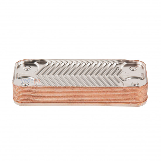 Combi Boiler Plate Heat Exchanger 152 mm 14 Plates – Immergas Compatible